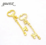 3 pcs 3 colour Antique silver Plated key Charm Pendants for Jewelry Making DIY Accessories Jewelry Findings 76*21mm O203