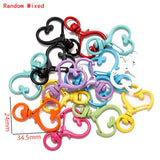 Multi-colors Mixed Alloy Open Rings Lobster Clasp Hooks Ball Chains DIY Jewelry Making Findings