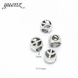 10Pcs 45 Style Owl Tortoise Buddha Lord Small Hole Bead Animal Flowers Charms For DIY Necklace Bracelets Jewelry Handmade Making