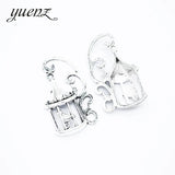 10pcs Antique Silver color birdcage Charm Pendants fornecklace Jewelry Accessories Diy Jewelry Making 33*20mm D619