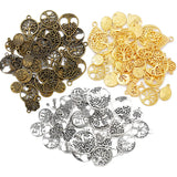 36pcs/lot Mix Tree of Life Metal Zinc Alloy Charms Fit Jewelry Pendant For DIY Necklace Bracelet Jewelry Making Findings