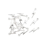 40pcs New Product Antique silver color lightning Charms Pendant Jewelry Metal Alloy Jewelry Marking 20*5mm L108