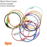 Multi-colors Mixed Alloy Open Rings Lobster Clasp Hooks Ball Chains DIY Jewelry Making Findings