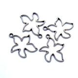 10pcs 6 colors starfish Charms For Necklace keychain Pendant DIY Metal Alloy Jewelry Marking 28*22mm D7139