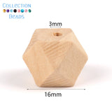 4-50mm 1-1000pcs Natural Wood Beads Round Spacer Wooden Pearl Lead-Free Balls Charms DIY For Jewelry Making Handmade Accessories
