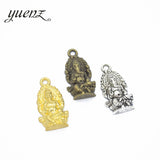 10pcs Antique silver color Charms  Elephant God Plated Pendants  Jewelry Making DIY Handmade Craft 27*13mm T23