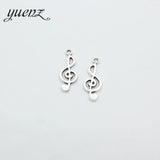YuenZ 25pcs musical note Charms Tibetan Silver Bronze Pendants Antique Charm Jewelry Making DIY Handmade Craft 25*10mm P201