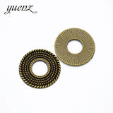 5pcs Antique Silver color Ring Charm Pendants for Bracelet necklace Jewelry Accessories Diy Jewelry Making 26*26mm B155