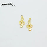 YuenZ 25pcs musical note Charms Tibetan Silver Bronze Pendants Antique Charm Jewelry Making DIY Handmade Craft 25*10mm P201
