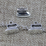 10 Pieces/Lot 12mm*14mm Antique Silver Plated 3D Iron Charms Diy Making Charm Wholesale