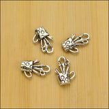 20 Pieces/Lot 12mm*19mm Antique Silver plated Or Gold plated color Pen Brush Pot Pen Holder Charms Jewelry Making