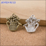 20 Pieces/Lot 17mm*20mm Antique Silver plated Antique Bronze Watering Can Metal Charms Diy Charm