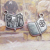 20Pieces 16*18mm Mixed Alloy Antique Silver Color Tool Box Charms Keychain Pendant Accessory For DIY Jewelry Making