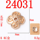 50PC DIY Bracelet Bracelet with Separable Beads, Flower Pieces, Flower Tray, Alloy Accessories