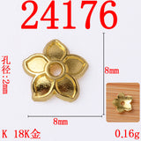 50PC DIY Bracelet Bracelet with Separable Beads, Flower Pieces, Flower Tray, Alloy Accessories