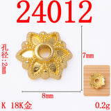 50PC DIY Bracelet Bracelet with Separable Beads, Flower Pieces, Flower Tray, Alloy Accessories