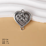 Vintage style Celtic knot pendant, six-pointed star cross pendant, DIY necklace, personalised minimalist jewellery accessories