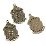 10pc Ethnic bronze style, literary and retro style, handmade DIY jewelry connecting accessories