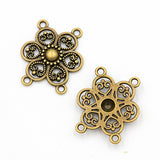 10pc Ethnic bronze style, literary and retro style, handmade DIY jewelry connecting accessories