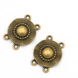 10pc Ethnic bronze style, literary and retro style, handmade DIY jewelry connecting accessories