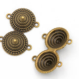 10pc Ethnic bronze style, literary and retro style, handmade DIY jewelry connecting accessories