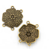 10pc Ethnic bronze style, literary and retro style, handmade DIY jewelry connecting accessories