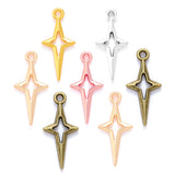 100pc 23*11mm High Quality Alloy Jewelry Accessory Geometric Cross Pendant h1279