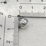 10 pcs 1.8cm*0.8cm metal small balls