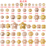50PC DIY Bracelet Bracelet with Separable Beads, Flower Pieces, Flower Tray, Alloy Accessories
