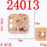 50PC DIY Bracelet Bracelet with Separable Beads, Flower Pieces, Flower Tray, Alloy Accessories