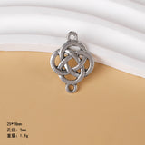 Vintage style Celtic knot pendant, six-pointed star cross pendant, DIY necklace, personalised minimalist jewellery accessories