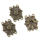 10pc Ethnic bronze style, literary and retro style, handmade DIY jewelry connecting accessories