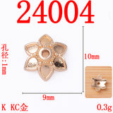 50PC DIY Bracelet Bracelet with Separable Beads, Flower Pieces, Flower Tray, Alloy Accessories
