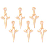 100pc 23*11mm High Quality Alloy Jewelry Accessory Geometric Cross Pendant h1279