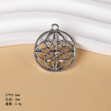 Vintage style Celtic knot pendant, six-pointed star cross pendant, DIY necklace, personalised minimalist jewellery accessories