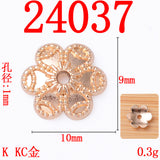 50PC DIY Bracelet Bracelet with Separable Beads, Flower Pieces, Flower Tray, Alloy Accessories
