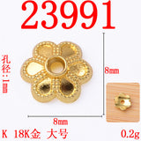 50PC DIY Bracelet Bracelet with Separable Beads, Flower Pieces, Flower Tray, Alloy Accessories