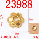 50PC DIY Bracelet Bracelet with Separable Beads, Flower Pieces, Flower Tray, Alloy Accessories