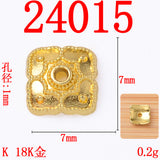 50PC DIY Bracelet Bracelet with Separable Beads, Flower Pieces, Flower Tray, Alloy Accessories