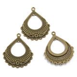 10pc Ethnic bronze style, literary and retro style, handmade DIY jewelry connecting accessories