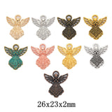26*23*2MM DIY Joyería Colgante Ángel Aleación Encanto 100pcs/lote 