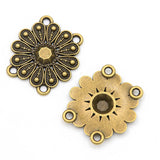 10pc Ethnic bronze style, literary and retro style, handmade DIY jewelry connecting accessories