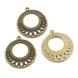 10pc Ethnic bronze style, literary and retro style, handmade DIY jewelry connecting accessories