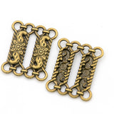 10pc Ethnic bronze style, literary and retro style, handmade DIY jewelry connecting accessories