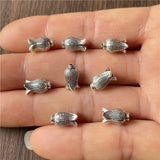20pc Antique silver, antique gold, antique bronze, tulip-shaped flower hat, beaded flower hat