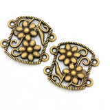 10pc Ethnic bronze style, literary and retro style, handmade DIY jewelry connecting accessories