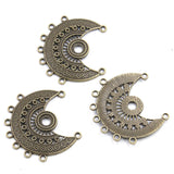 10pc Ethnic bronze style, literary and retro style, handmade DIY jewelry connecting accessories