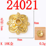 50PC DIY Bracelet Bracelet with Separable Beads, Flower Pieces, Flower Tray, Alloy Accessories