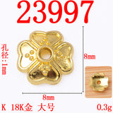 50PC DIY Bracelet Bracelet with Separable Beads, Flower Pieces, Flower Tray, Alloy Accessories