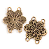 10pc Ethnic bronze style, literary and retro style, handmade DIY jewelry connecting accessories